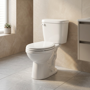 WC en céramique Vistaar à double chasse, à montage mural, avec design européen - Product Image 6