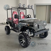 Jeep électrique/à essence Caiteng haute vitesse pour enfants et adultes, 300cc, 350cc, 250cc, 200cc, 4x4, transmission automatique, mini véhicule tout-terrain