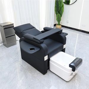 Nuevo Mobiliario de Lujo para Salón de Uñas: Sillas de Pedicura sin Tuberías ni Fontanería, Silla de Masaje para Manicura y Pedicura con Spa para Pies - Product Image 4
