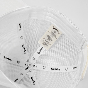Fabricante OEM/ODM, Gorra Trucker de Malla de 6 Paneles Personalizada con Logotipo Bordado en el Exterior e Interior, Gorra Transpirable con Parte Superior de Malla - Product Image 6