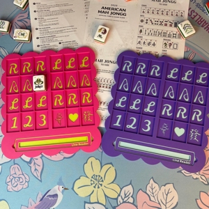 Tavola da Mahjong Americana Personalizzata con Lettore di Linee e Nome Personalizzato - Product Image 3