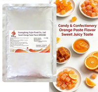 Pâte aromatisante à l'orange douce soluble dans l'eau, qualité alimentaire, pour garnitures, pâtisseries et confiseries