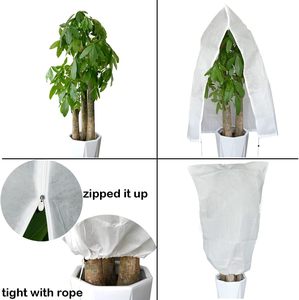 Winter Plant <strong>Covers</strong> Freeze Protection Tree <strong>Covers</strong> <strong>Rose</strong> <strong>Bush</strong> Shrub <strong>Covers</strong> for Winter Green &amp; White - Product Image 4