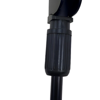 Béquille arrière universelle antirouille pour VTT 26 pouces, fixe 360 mm, en fonte, accessoires de vélo, tête en acier 3 mm, 3 trous, finition mate