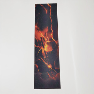Cinta <span class=keywords><strong>de</strong></span> agarre para monopatín, accesorio <span class=keywords><strong>de</strong></span> arte completo con pincel <span class=keywords><strong>de</strong></span> aire, resistente al agua, con papel <span class=keywords><strong>de</strong></span> <span class=keywords><strong>lija</strong></span> compatible con OEM - Product Image 4