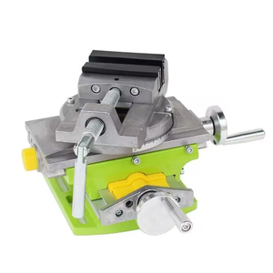 Étau de précision 2 en 1 pour fraisage et perçage, avec base pivotante, table de travail composée, table transversale robuste pour perceuse - Product Image 2
