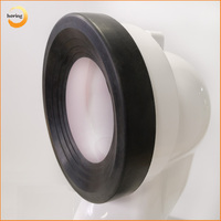 Fabricant chinois de toilettes WC Pan Shiting Connecteur Home Smart Toilet Adaptateur de connexion de tuyau en plastique avec joint en caoutchouc