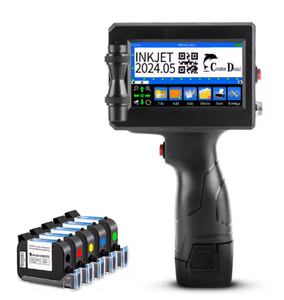 Timbratura semi automatica 12.7mm formato stampa sacchetto di carta portatile di codifica portatile macchina di codifica stampante a getto d'inchiostro - Product Image 4