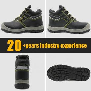 Chaussures de sécurité pour hommes Tiger Master en cuir de vache noir, résistantes à l'eau et à l'huile, semelle en PU antidérapante, <span class=keywords><strong>anti</strong></span>-perforation, embout composite pour l'industrie - Product Image 2