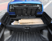 Porte simple en plastique 4x4 ouvert, grande capacité, sac de rangement de lit de camion de ramassage étanche, boîte à outils avec serrure de tiroirs
