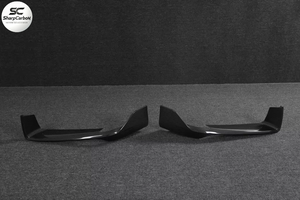 Ailerons de pare-chocs avant en fibre de carbone sèche pour <span class=keywords><strong>Porsche</strong></span> <span class=keywords><strong>911</strong></span> 992 <span class=keywords><strong>Carrera</strong></span> 4 S <span class=keywords><strong>4S</strong></span> Targa <span class=keywords><strong>4S</strong></span> 2019 <span class=keywords><strong>2022</strong></span> - Product Image 4