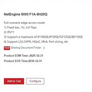 NE8000 02355FYV Enrutador de red IP de la serie F1 con base a la licencia avanzada de SW NE8000, 2000, 2000, 2000, FYV, 1, 2, 2, 2, 1, 2, 2, 2, 8000 - Product Image 1