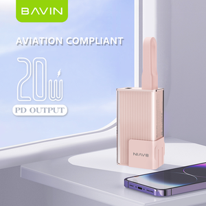 Commercio all'ingrosso BAVIN di alta qualità PC1100S 10000mah 20w <span class=keywords><strong>us</strong></span> eu veloce ricarica viaggio power bank per il telefono - Product Image 5