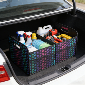 Organizador de Maletero de Coche Premium con Divisores y Compartimentos Ajustables, Organizador de Maletero Flexible para Almacenamiento Personalizado - Product Image 5