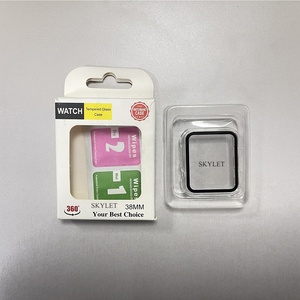 สเปรย์น้ำมัน SKYLET พร้อมเคสใสสำหรับ Apple Watch 10/9/8/7/6 46 มม. 45 มม. 38 มม. เคสสมาร์ทวอทช์ วัสดุ PC ป้องกันรอยขีดข่วน - Product Image 1