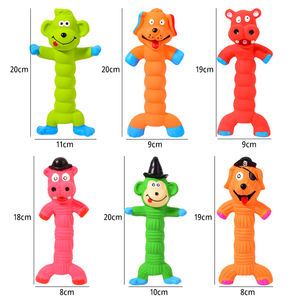 Giocattoli da Masticare Interattivi per Cani di Taglia Media/Grande, con Suoni, Simpatici Animali Cartoon in Lattice per Masticatori Aggressivi e Pulizia dei Denti - Product Image 3