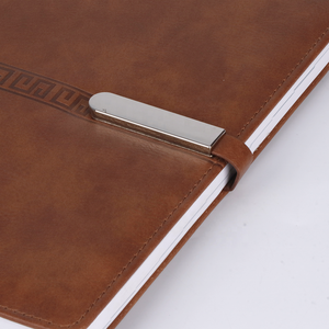 Cuaderno diario A5 Diari con hebilla magnética diario de cuero personalizado de alta calidad <span class=keywords><strong>2024</strong></span> - Product Image 5