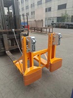Pince de levage manuelle pour fûts, très vendue, avec diamètre maximal de 585 mm et hauteur de levage de 2385 mm