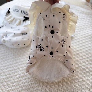 Abbigliamento per Cani di Lusso all'Ingrosso, Felpa Senza Maniche di Design alla Moda, <span class=keywords><strong>Vestiti</strong></span> Spessi per Animali Domestici Autunnali, Abbigliamento Unico per Animali - Product Image 3