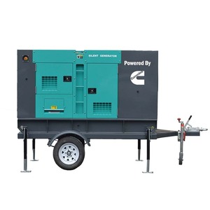 Générateur diesel silencieux de type remorque à 4 cylindres de 30 kW, 50 kW, 100 kW, 200 kW, 500 kW, 600 kW, 800 kW - Product Image 1