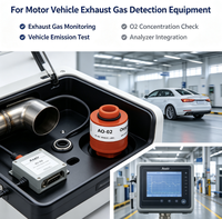 Capteur d'oxygène Asair Ao-02 à réponse rapide (<15s) – Noyau de détection électrochimique pour équipement de détection des gaz d'échappement des véhicules automobiles 0.5-