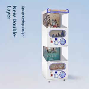 बच्चों के वाणिज्यिक तीन-परत अंडे ट्विस्टिंग सिक्का पुशर गुड़िया वेंडिंग मशीन कोड स्कैनिंग धातु + प्लास्टिक मॉडल NDJ-003 - Product Image 6