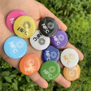 Étiquette de téléphone époxy NFC programmable pour les médias sociaux - Product Image 6