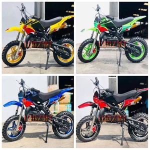 49 50cc 2 Temps Mini Dirt Bikes Montagne Petit Buggy Moto Essence Scooter ATV tout-terrain Superbike Enfant Véhicule Moto - Product Image 5