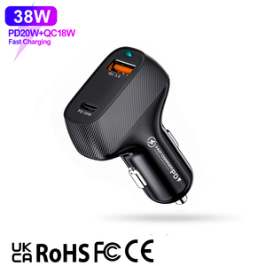 Cargador de Coche SUNDA 51W PD, PD30W PPS33W QC3.0 USB Tipo C, Carga Rápida, Cargador <span class=keywords><strong>para</strong></span> Coche, Adaptador de Coche Portátil <span class=keywords><strong>para</strong></span> Teléfonos Móviles - Product Image 5