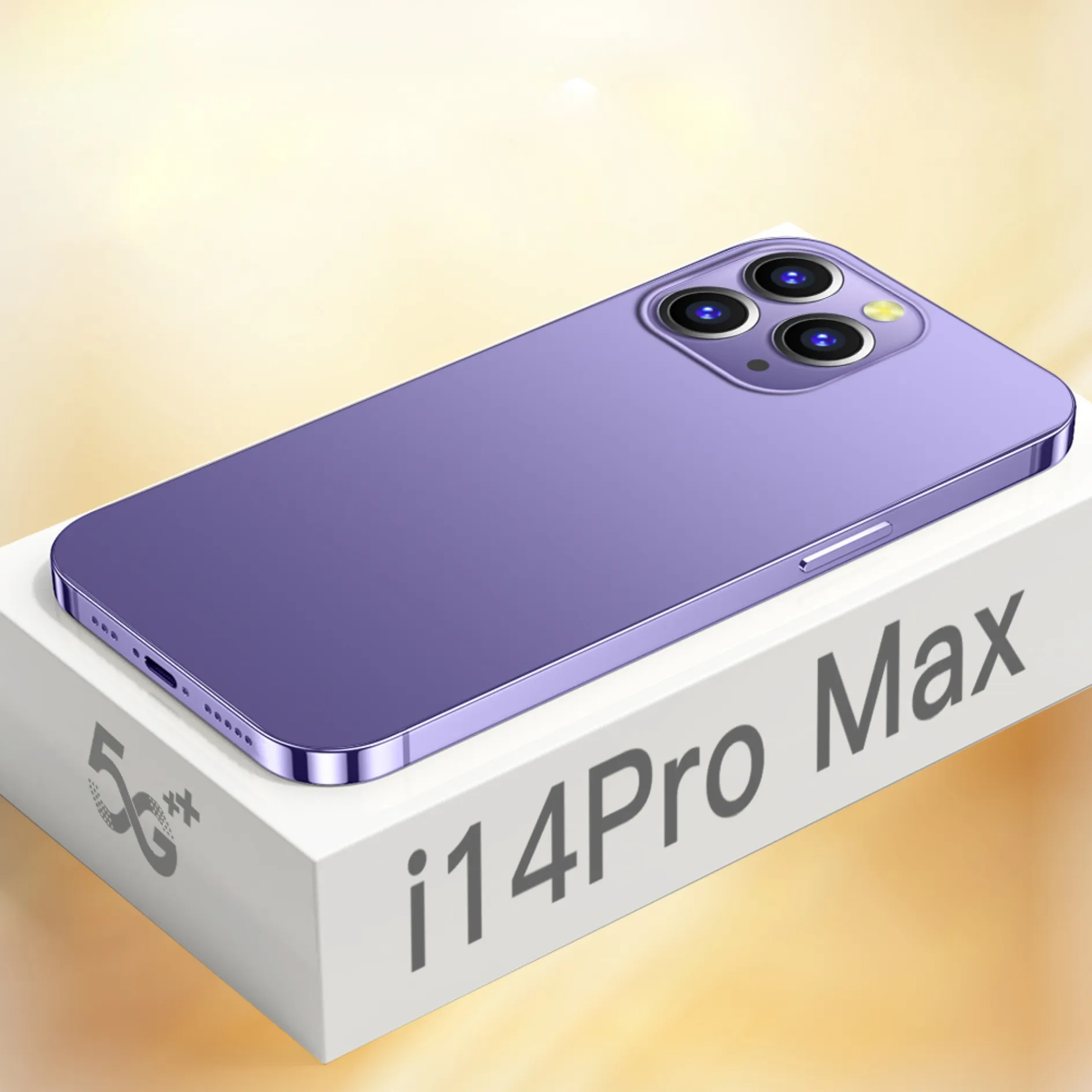 Hot selling i 14 Pro Max Original Android Smart cell phone With 6.7 inch Big screen Drop shipping Global Unlock 5G Mobile phones