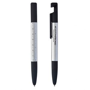 Multi-functional Plastic <b>Ballpoint</b> <b>Pen</b> with Scale Can Be Touched - Product Image 3