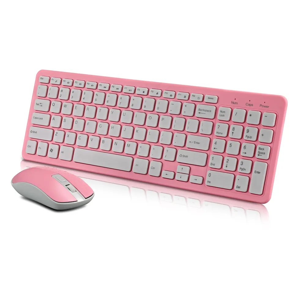High Quality Comb 2.4G Keyboard And Mouse Set With Numeric Keypad For Computer Laptop PC Wireless Keyboard And Mouse Combos