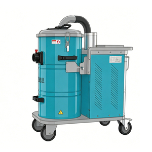 Aspirateur et extracteur d'eau électrique industriel portable neuf pour le nettoyage de la construction - Product Image 2