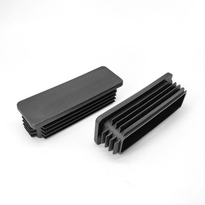 Xinglong Furniture Accessories <b>Square</b> Plug 40x120mm PVC End Cap For Steel <b>Pipe</b> Protection Furniture Plastic Accessory - Product Image 3