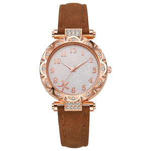 Vente en gros de montres à quartz pour femmes, décontractées, avec cadran en forme d'étoile de mer, pour le commerce transfrontalier - Product Image 6