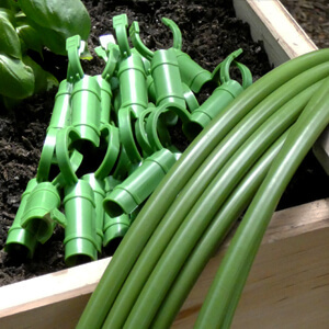 Arceaux de jardinage en acier avec revêtement plastique pour le soutien des plantes, tunnel de culture - Product Image 4