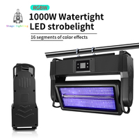 Projecteur LED mobile 1000W, lumière stroboscopique, étanche IP65, DMX512, éclairage stroboscopique LED pour concerts