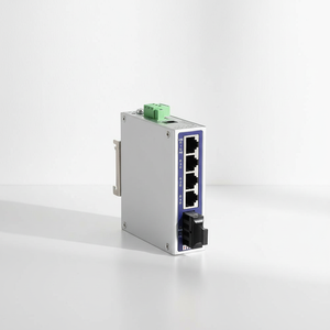 กล้องวงจรปิด IP 10/100Mbps 4พอร์ตสวิตช์ PoE อุตสาหกรรมพร้อม Uplink SFP DC44-56V แหล่งจ่ายไฟคู่ภายนอก - Product Image 2