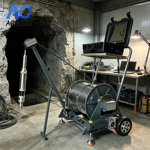 Cámara de Inspección de Tuberías con Trípode de Ajuste de Altura, Almacenamiento Interno SD, Monitor LCD IPS, Herramienta para Entornos Extremos - Product Image 4