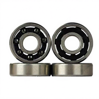 Rodamientos de Bolas de Cerámica Híbridos Inline Quad 608 627, Rodamientos de Cerámica Si3N4, Bolas de Cerámica Negras, Antioxidantes, Acero Inoxidable 440C