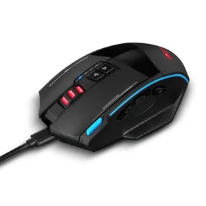 ZELOTES F-15Programmable Rechargeable Mouse 2 Device Connection Programmable