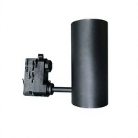 Éclairage sur rail magnétique LED 48V, spots encastrés commerciaux réglables pour plafond, éclairage sur rail magnétique encastré permanent
