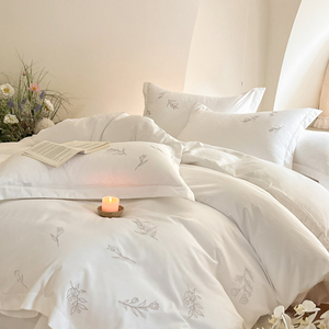 Draps de lit en coton blanc biologique pour bébé OEKO-TEX Lit de bébé hypoallergénique certifié/Taille jumelle 100% Draps de lit en coton - Product Image 3
