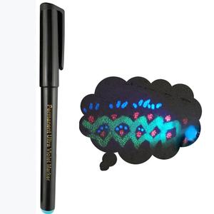 स्थायी अल्ट्रा वायलेट यूवी मार्कर पेन यूवी सुरक्षा मार्करों टैटू मार्कर अदृश्य स्याही CH-6004 जादू कलम - Product Image 2