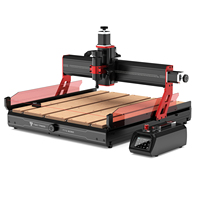 Máquina Router CNC para Tallado de Madera Shenzhen TTC 6050, 3 Ejes, 460x460mm, Componentes Centrales de Rodamiento de Husillo Único para Gabinetes de Cocina