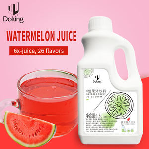 Fábrica OEM Atacado Doking Qualidade Desconto Xarope De Frutas Bubble Tea Ingredientes 6 Vezes Sabor Melancia Concentrado Suco - Product Image 2