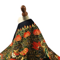 Tissu Polyester imprimé fleur, vente en gros