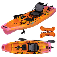 Kayak modulaire 1 personne de 3 mètres en LLDPE, largeur 83 cm, certifié CE, prêt pour plusieurs systèmes de propulsion (hors-bord, aileron, moteur) + option stabilisateur