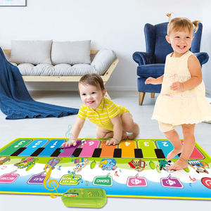 Tapis de jeu musical électronique pour enfants avec clavier de piano, tapis de danse tactile, tapis de jeu éducatif précoce pour tout-petits, jouets cadeaux - Product Image 2