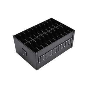 Boîte de transport en plastique alvéolaire PP antistatique avec séparateurs personnalisés, boîte pliable ESD Danpla pour composants électroniques - Product Image 4